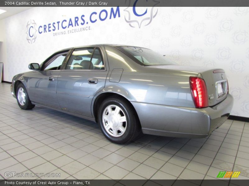 Thunder Gray / Dark Gray 2004 Cadillac DeVille Sedan