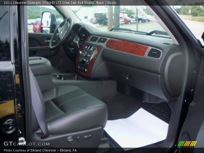 Black / Ebony 2011 Chevrolet Silverado 3500HD LTZ Crew Cab 4x4 Dually
