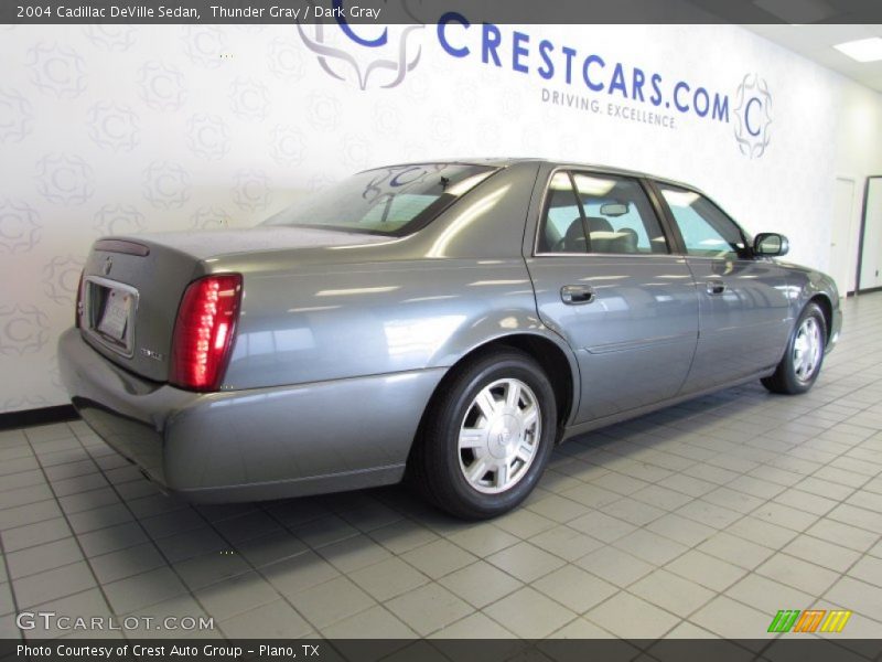 Thunder Gray / Dark Gray 2004 Cadillac DeVille Sedan