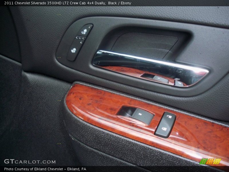 Black / Ebony 2011 Chevrolet Silverado 3500HD LTZ Crew Cab 4x4 Dually