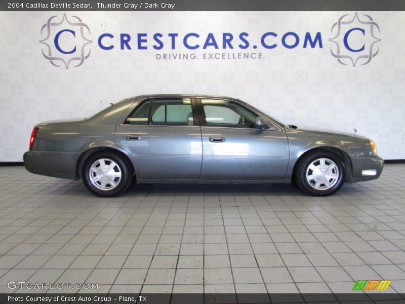 Thunder Gray / Dark Gray 2004 Cadillac DeVille Sedan