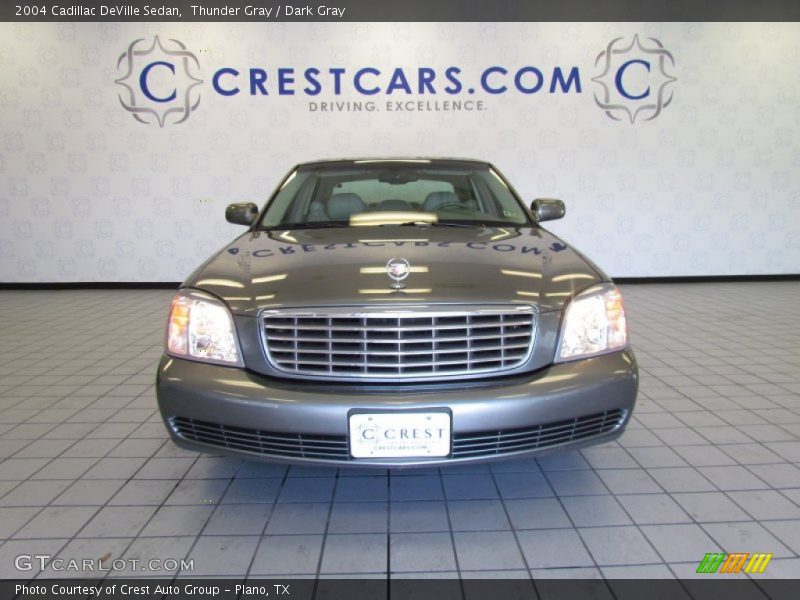 Thunder Gray / Dark Gray 2004 Cadillac DeVille Sedan
