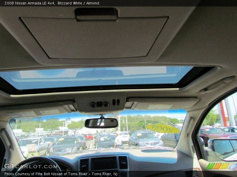 Blizzard White / Almond 2008 Nissan Armada LE 4x4