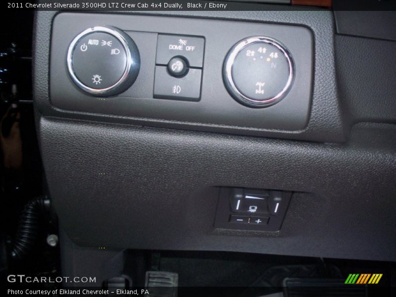 Black / Ebony 2011 Chevrolet Silverado 3500HD LTZ Crew Cab 4x4 Dually