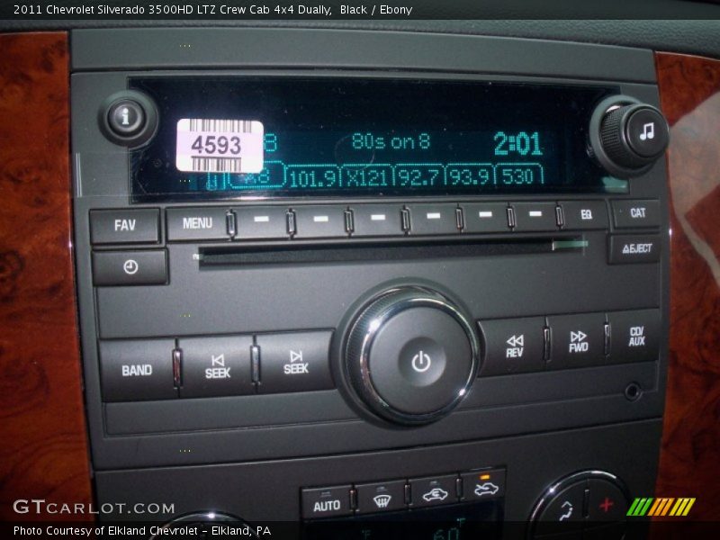 Black / Ebony 2011 Chevrolet Silverado 3500HD LTZ Crew Cab 4x4 Dually