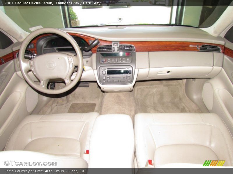 Thunder Gray / Dark Gray 2004 Cadillac DeVille Sedan