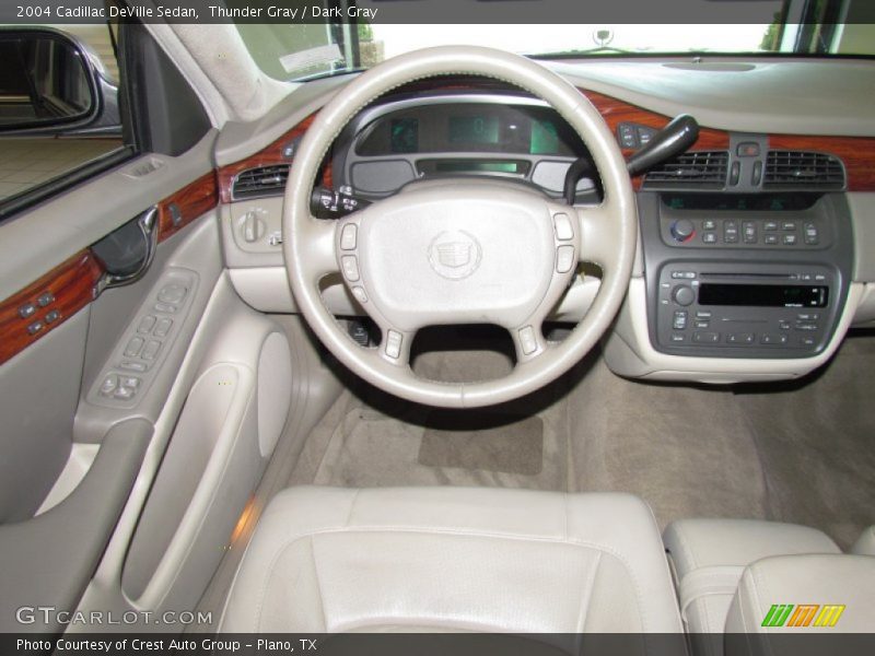 Thunder Gray / Dark Gray 2004 Cadillac DeVille Sedan