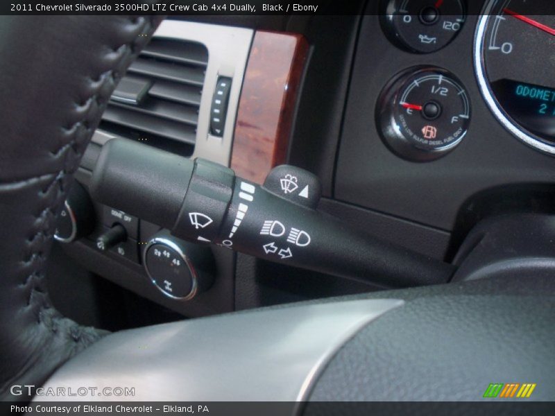 Black / Ebony 2011 Chevrolet Silverado 3500HD LTZ Crew Cab 4x4 Dually