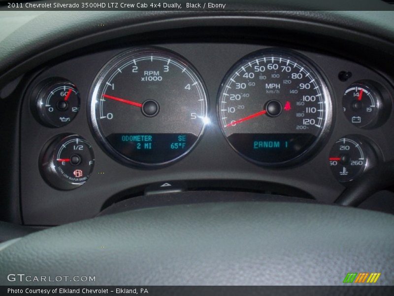 Black / Ebony 2011 Chevrolet Silverado 3500HD LTZ Crew Cab 4x4 Dually