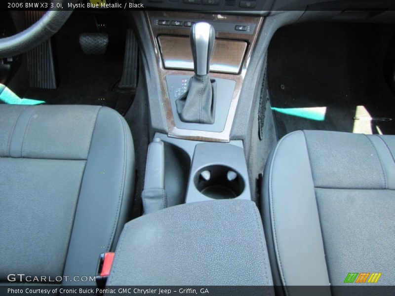 Mystic Blue Metallic / Black 2006 BMW X3 3.0i