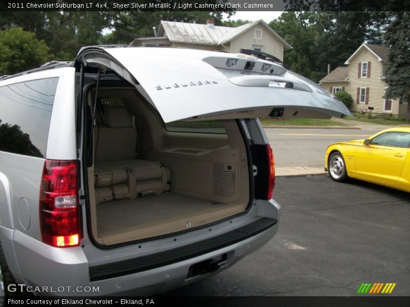 Sheer Silver Metallic / Light Cashmere/Dark Cashmere 2011 Chevrolet Suburban LT 4x4