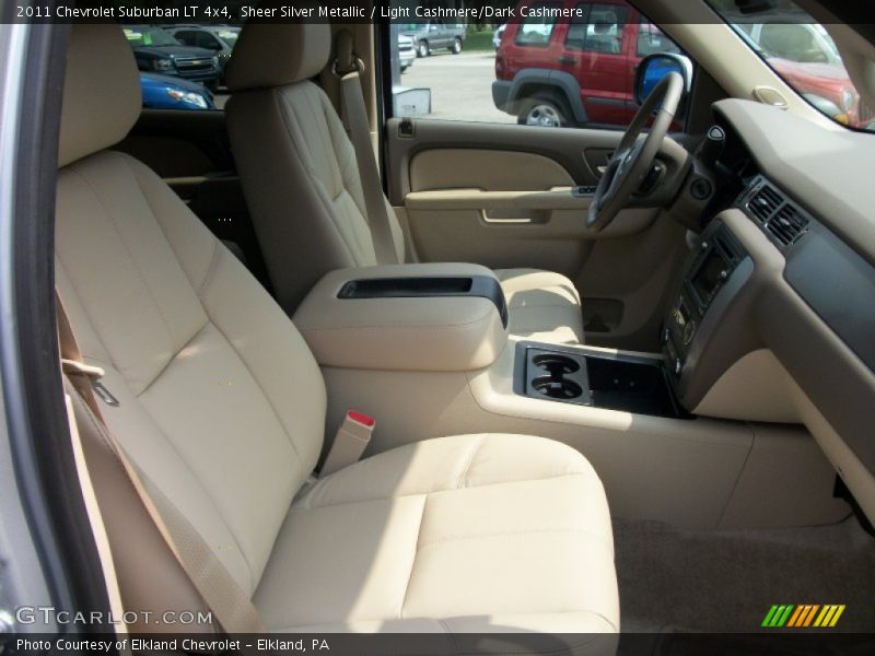 Sheer Silver Metallic / Light Cashmere/Dark Cashmere 2011 Chevrolet Suburban LT 4x4