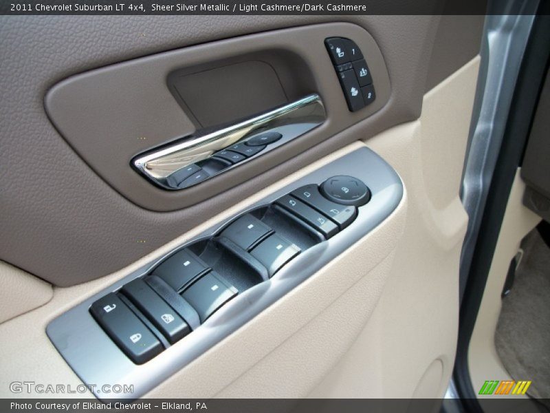 Sheer Silver Metallic / Light Cashmere/Dark Cashmere 2011 Chevrolet Suburban LT 4x4