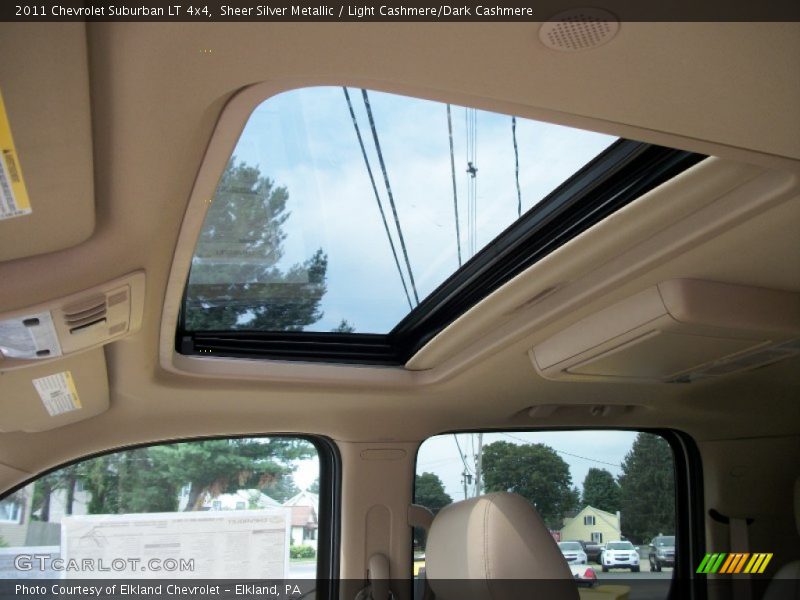 Sheer Silver Metallic / Light Cashmere/Dark Cashmere 2011 Chevrolet Suburban LT 4x4