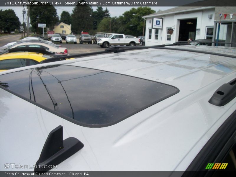 Sheer Silver Metallic / Light Cashmere/Dark Cashmere 2011 Chevrolet Suburban LT 4x4