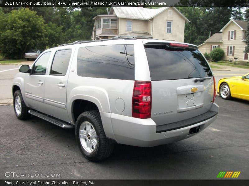 Sheer Silver Metallic / Light Cashmere/Dark Cashmere 2011 Chevrolet Suburban LT 4x4