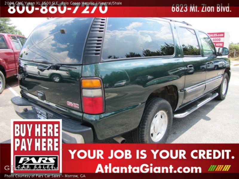 Polo Green Metallic / Neutral/Shale 2004 GMC Yukon XL 1500 SLE