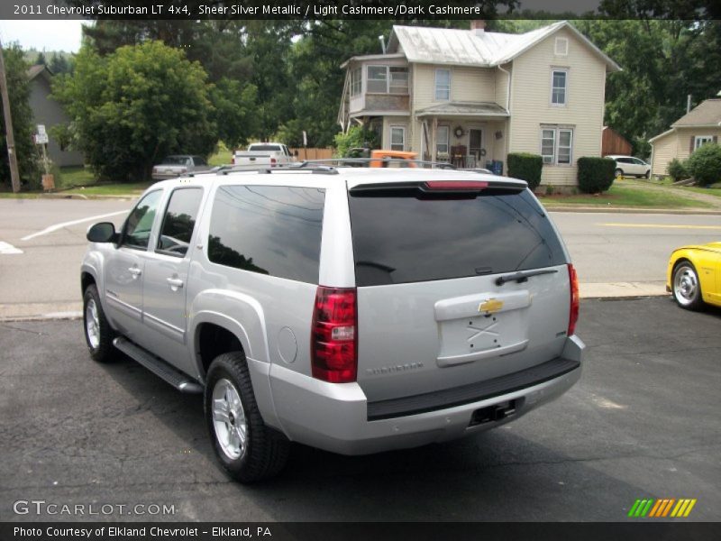 Sheer Silver Metallic / Light Cashmere/Dark Cashmere 2011 Chevrolet Suburban LT 4x4
