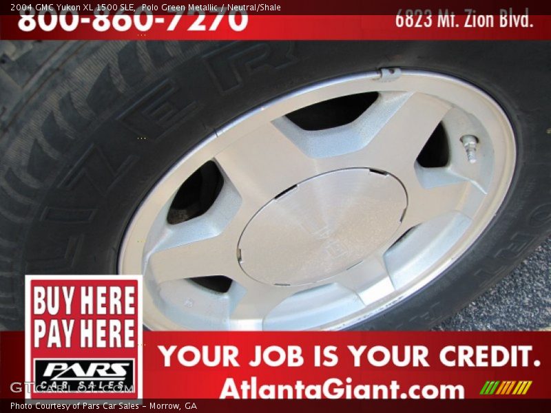 Polo Green Metallic / Neutral/Shale 2004 GMC Yukon XL 1500 SLE