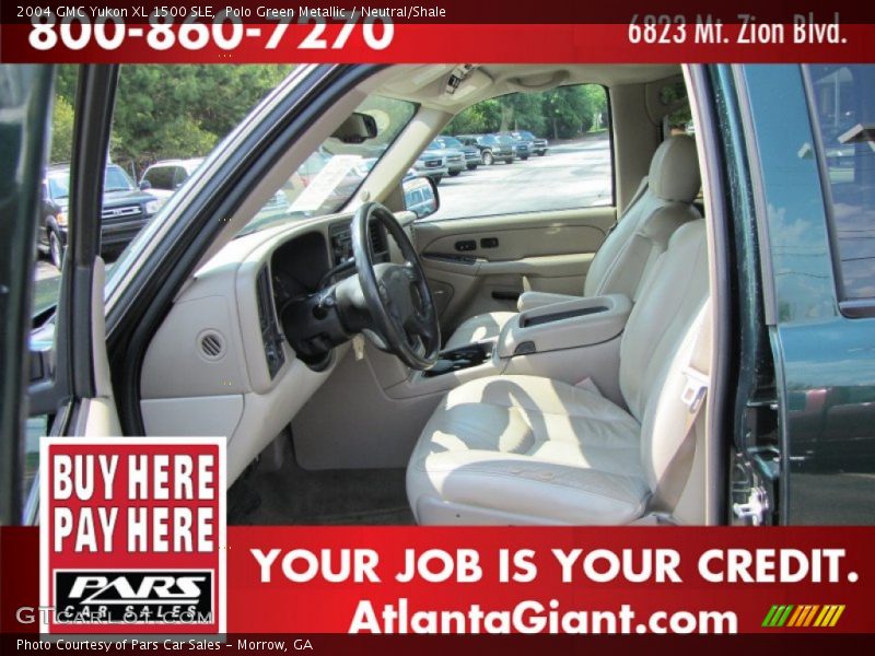Polo Green Metallic / Neutral/Shale 2004 GMC Yukon XL 1500 SLE