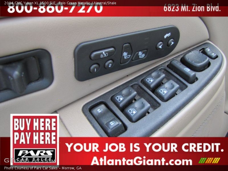 Polo Green Metallic / Neutral/Shale 2004 GMC Yukon XL 1500 SLE