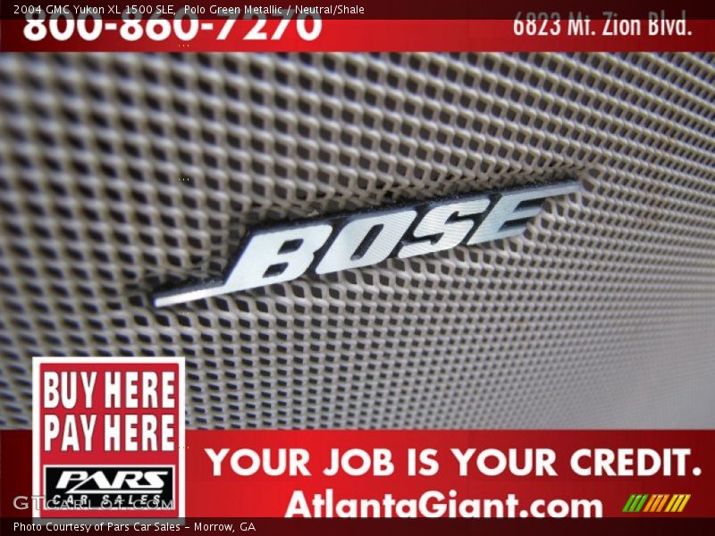 Polo Green Metallic / Neutral/Shale 2004 GMC Yukon XL 1500 SLE