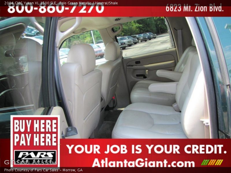 Polo Green Metallic / Neutral/Shale 2004 GMC Yukon XL 1500 SLE