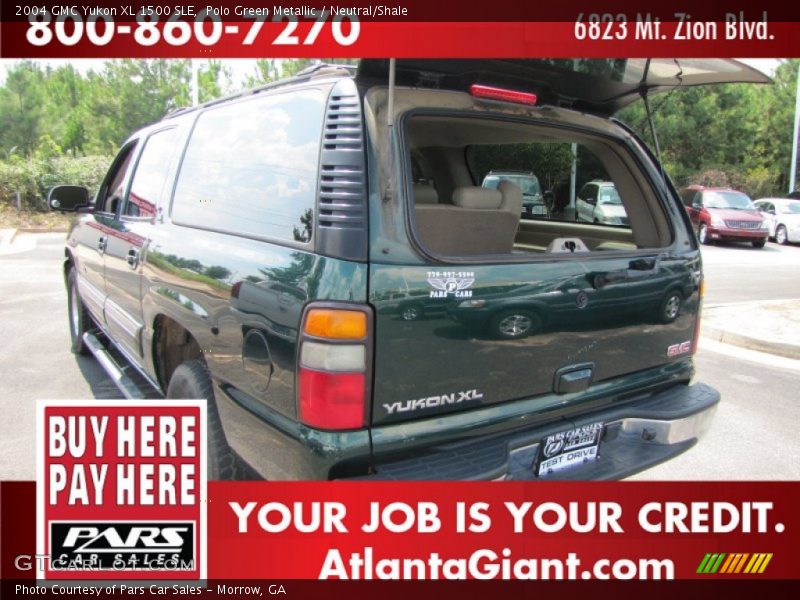 Polo Green Metallic / Neutral/Shale 2004 GMC Yukon XL 1500 SLE