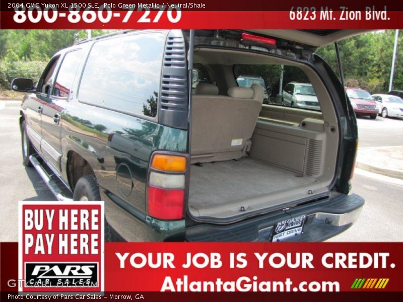 Polo Green Metallic / Neutral/Shale 2004 GMC Yukon XL 1500 SLE