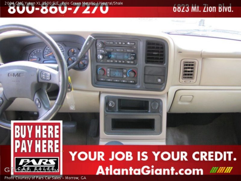 Polo Green Metallic / Neutral/Shale 2004 GMC Yukon XL 1500 SLE
