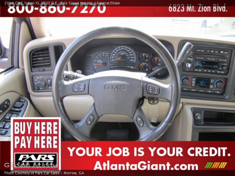 Polo Green Metallic / Neutral/Shale 2004 GMC Yukon XL 1500 SLE