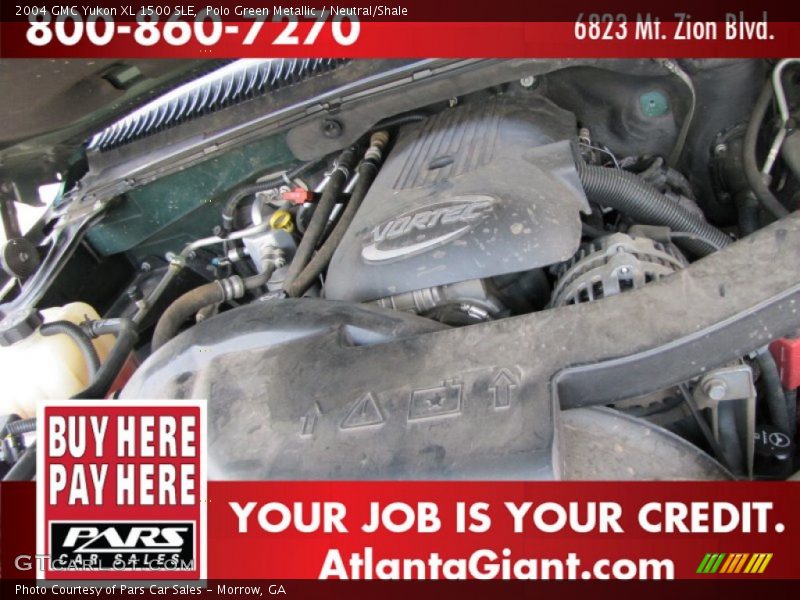 Polo Green Metallic / Neutral/Shale 2004 GMC Yukon XL 1500 SLE