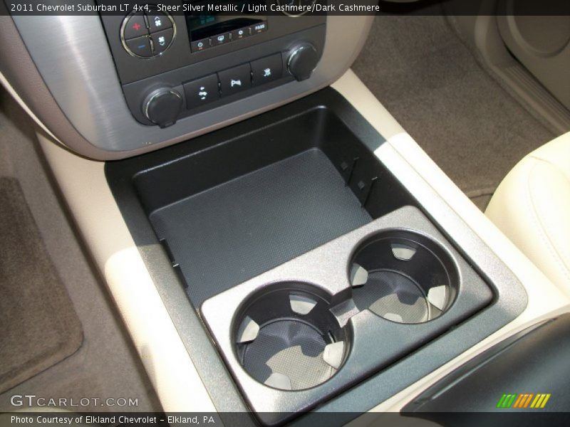 Sheer Silver Metallic / Light Cashmere/Dark Cashmere 2011 Chevrolet Suburban LT 4x4