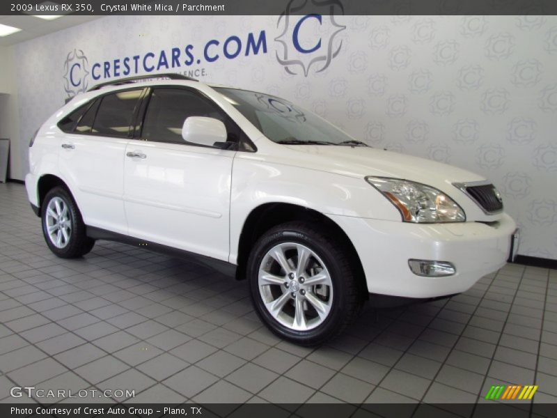 Crystal White Mica / Parchment 2009 Lexus RX 350