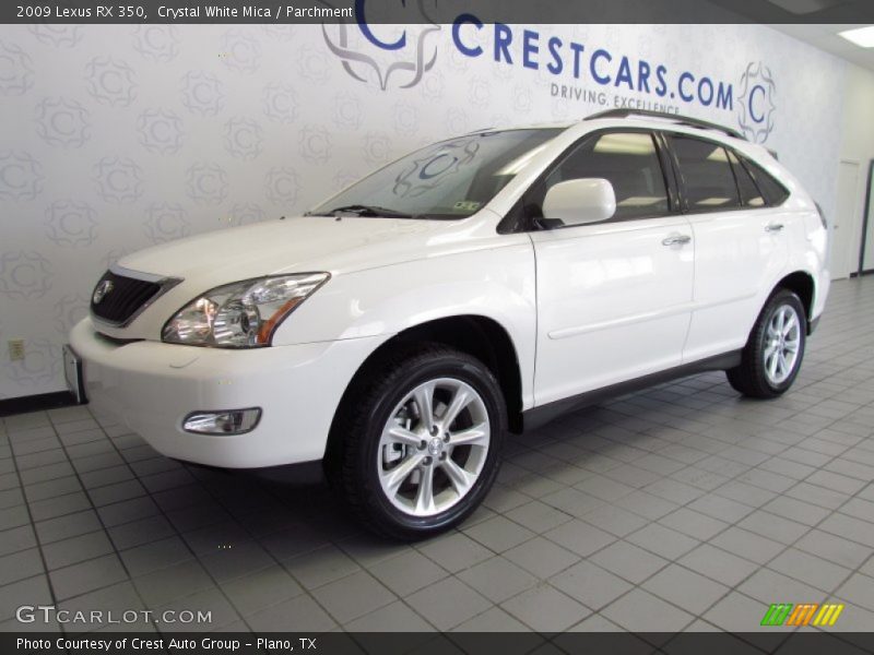 Crystal White Mica / Parchment 2009 Lexus RX 350