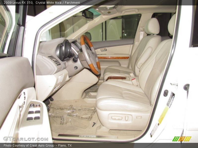 Crystal White Mica / Parchment 2009 Lexus RX 350