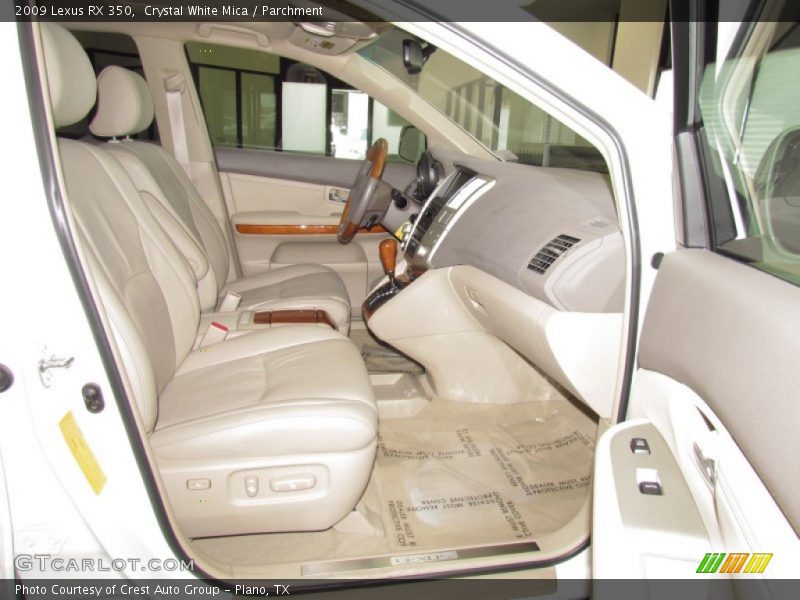 Crystal White Mica / Parchment 2009 Lexus RX 350