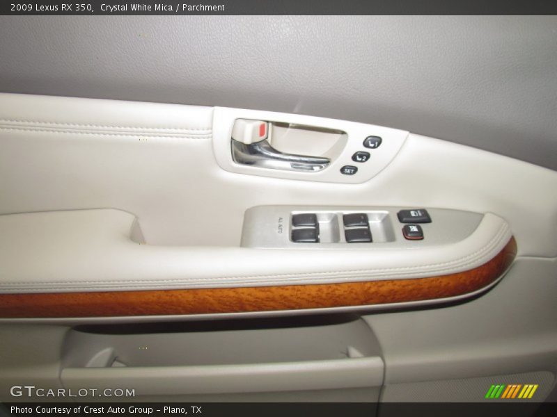 Crystal White Mica / Parchment 2009 Lexus RX 350