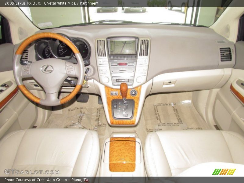 Crystal White Mica / Parchment 2009 Lexus RX 350