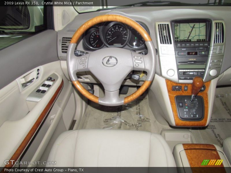 Crystal White Mica / Parchment 2009 Lexus RX 350
