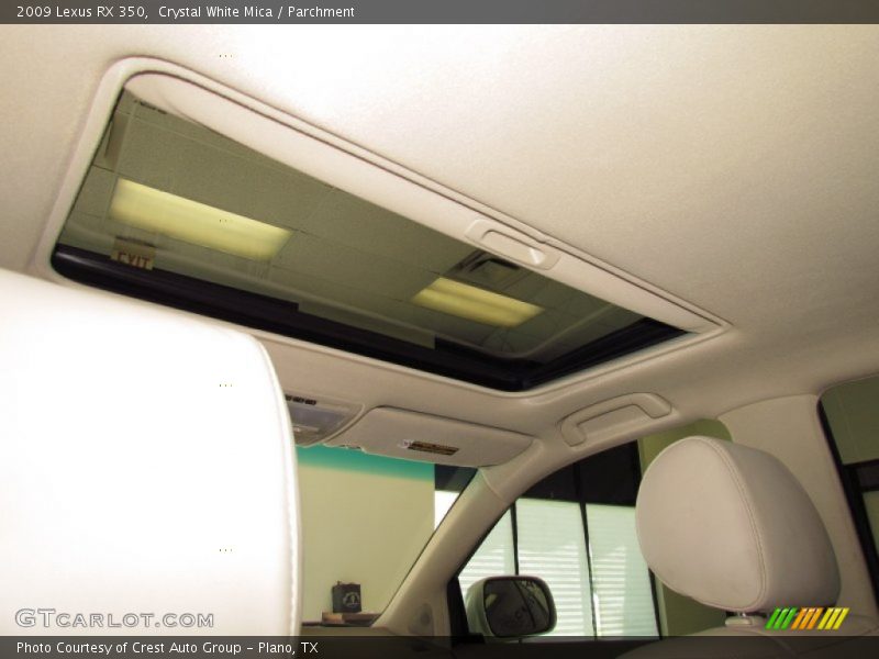 Crystal White Mica / Parchment 2009 Lexus RX 350