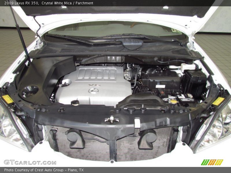 Crystal White Mica / Parchment 2009 Lexus RX 350