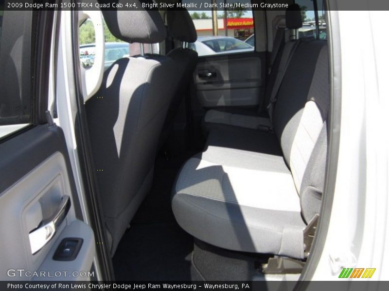 Bright Silver Metallic / Dark Slate/Medium Graystone 2009 Dodge Ram 1500 TRX4 Quad Cab 4x4