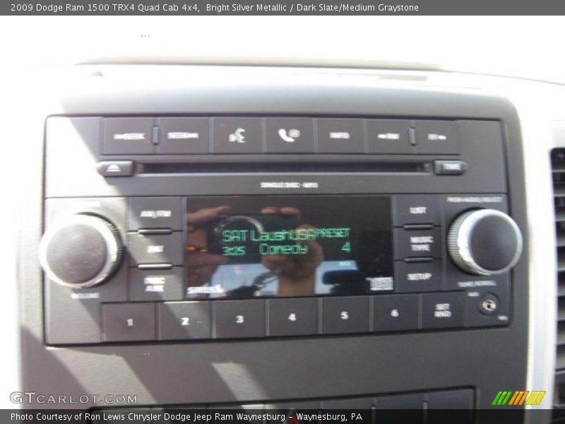 Bright Silver Metallic / Dark Slate/Medium Graystone 2009 Dodge Ram 1500 TRX4 Quad Cab 4x4