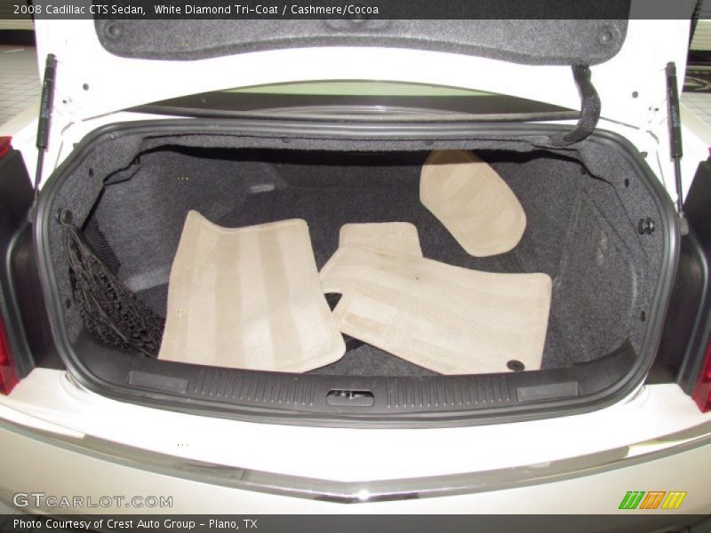 White Diamond Tri-Coat / Cashmere/Cocoa 2008 Cadillac CTS Sedan