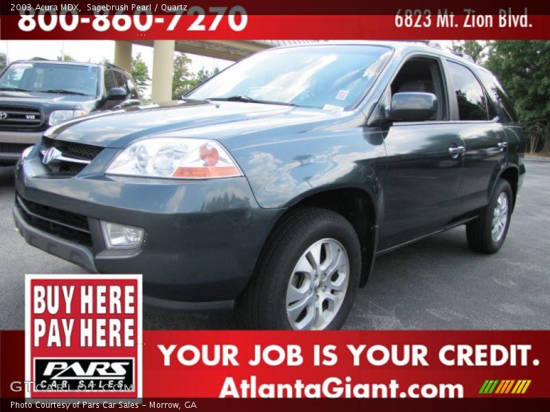 Sagebrush Pearl / Quartz 2003 Acura MDX