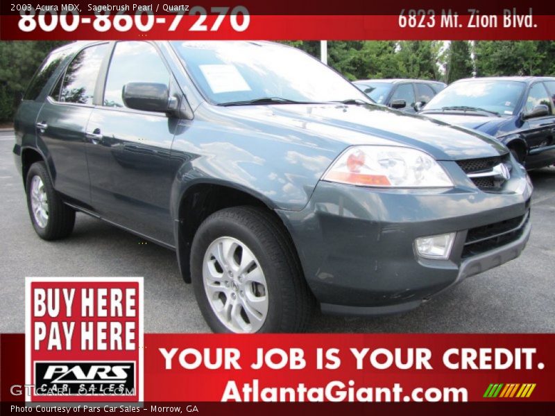 Sagebrush Pearl / Quartz 2003 Acura MDX