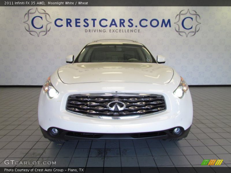 Moonlight White / Wheat 2011 Infiniti FX 35 AWD