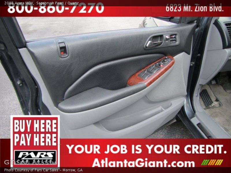 Sagebrush Pearl / Quartz 2003 Acura MDX