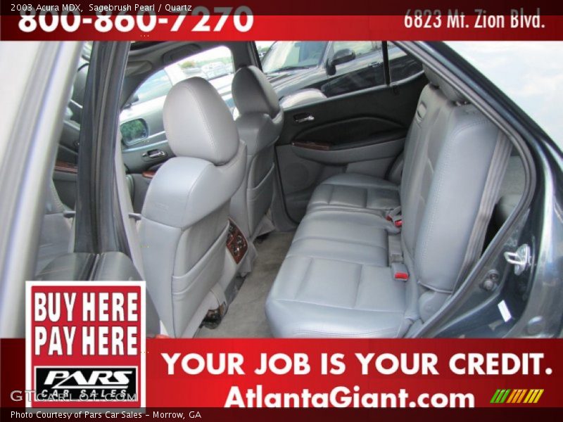 Sagebrush Pearl / Quartz 2003 Acura MDX
